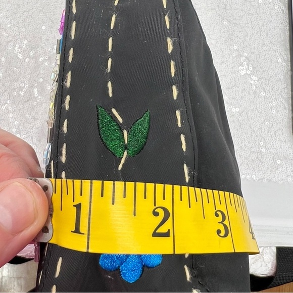 1980 VINTAGE BEADED Y2K BAG - Picture 15 of 16